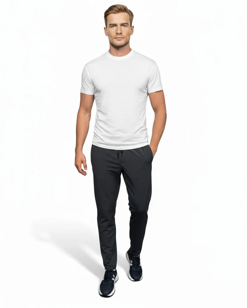 Hybrid Luxe Pants - Grey - Image 3