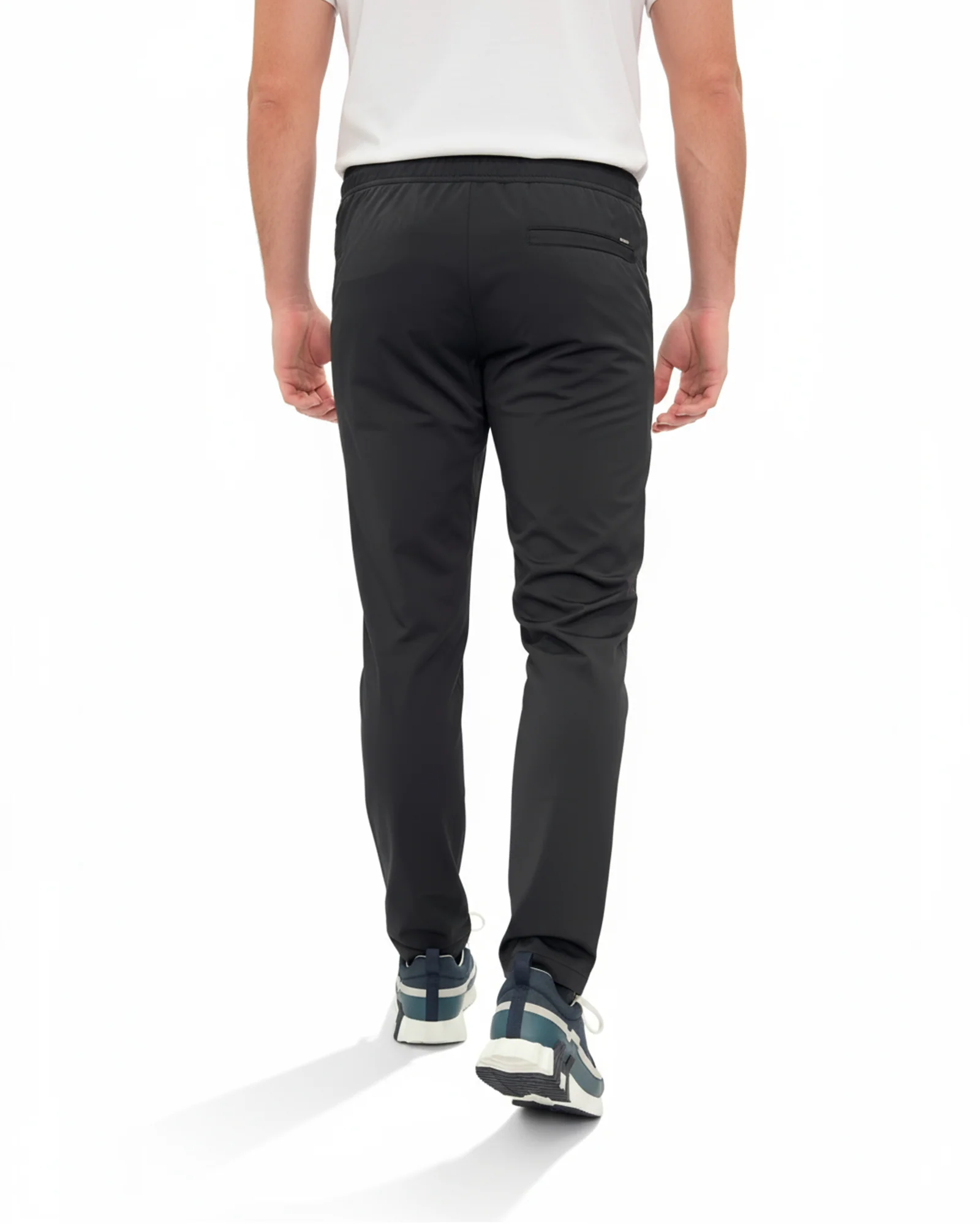 Luxe Hidden Zip Pants - Black - Image 3